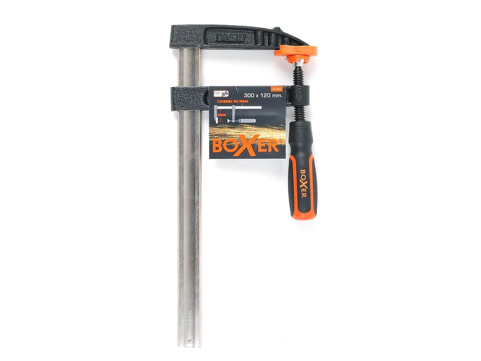 Boxer Clamp 300x120 mm. Boxer Clamp 300x120 mm.